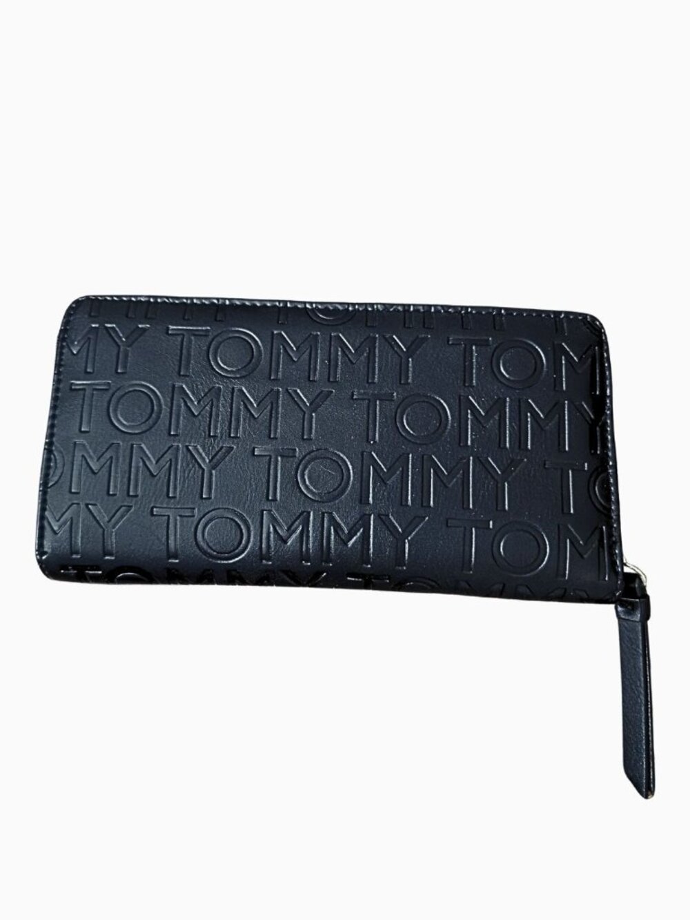 Tommy Hilfiger Debossed Monogram Continental Zip-Around Wallet